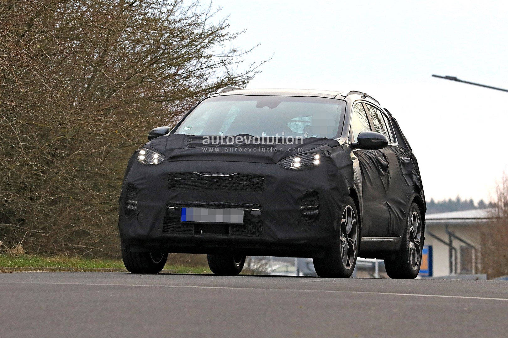 تصاویر لو رفته از تست فیس‌لیفت کیا اسپورتیج 2019