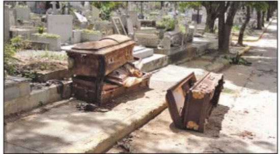 سرقت از مردگان در ونزوئلا (+عکس)