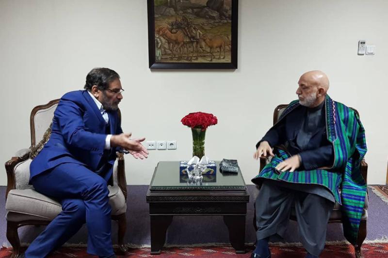 سفر شمخانی به کابل و دیدار با حامد کرزای (+عکس) سفر شمخانی به کابل و دیدار با حامد کرزای (+عکس)