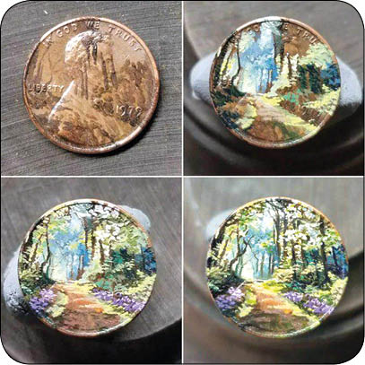 هنرنمایی روی سکه هنرنمایی روی سکه