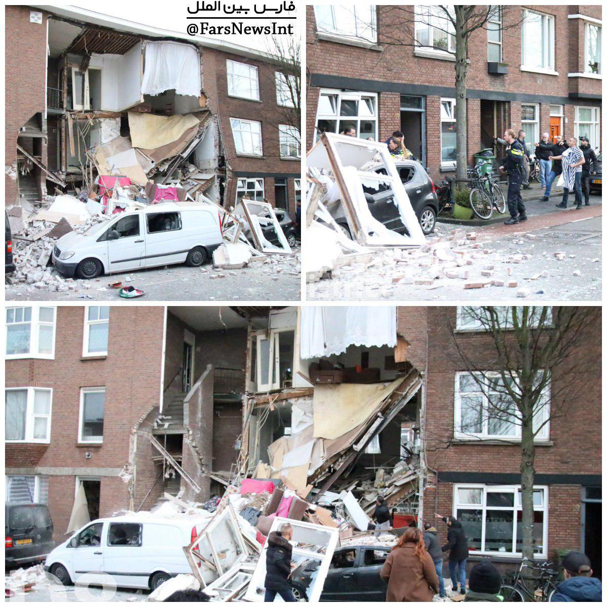 انفجار بزرگ در لاهه هلند (+عکس) انفجار بزرگ در لاهه هلند (+عکس)