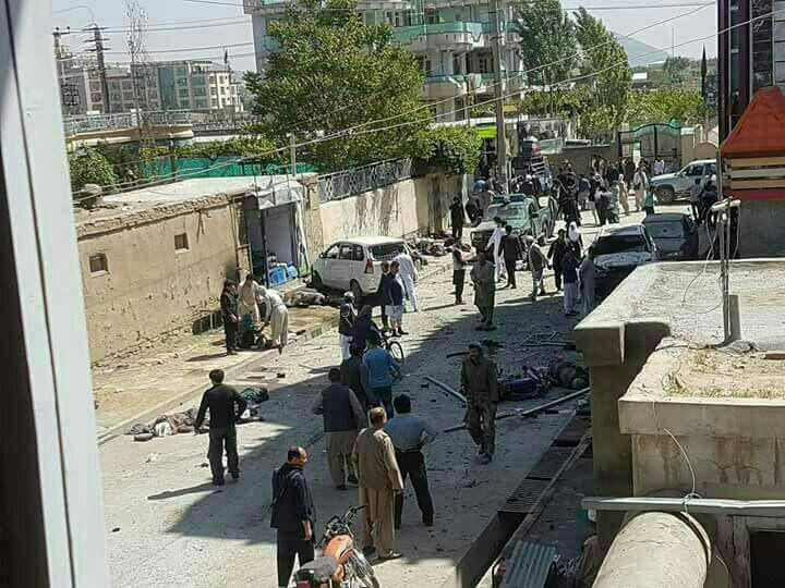 انفجار انتحاری در مرکز انتخابات در کابل/ 12 قربانی تا این لحظه