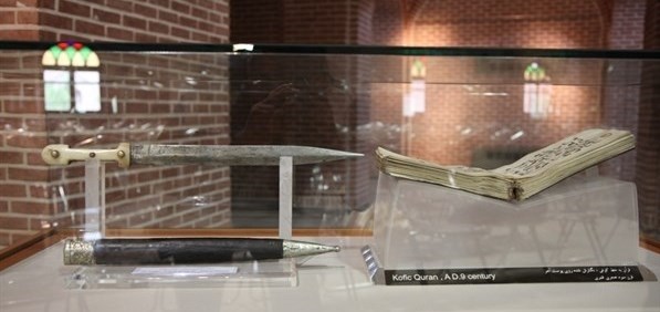 خنجر شاه‌عباس برای نخستین‌بار به‌نمایش درآمد (+عکس)