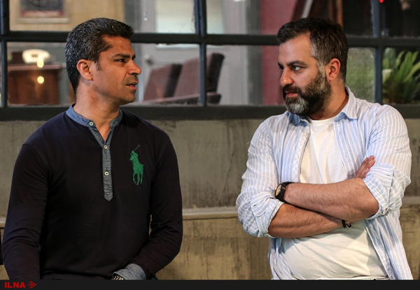 هادی ساعی در پشت صحنه فیلم هادی ساعی در پشت صحنه فیلم