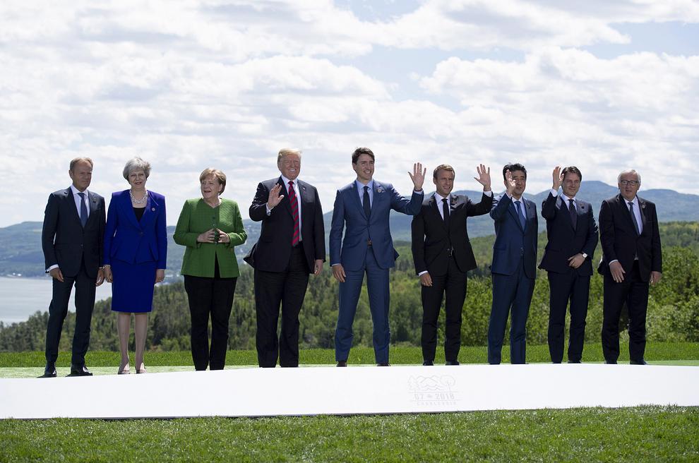 ترامپ منزوی در نشست سران 