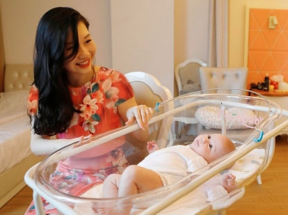 راه حل جالب چینی ها برای درمان افسردگی مادران جدید