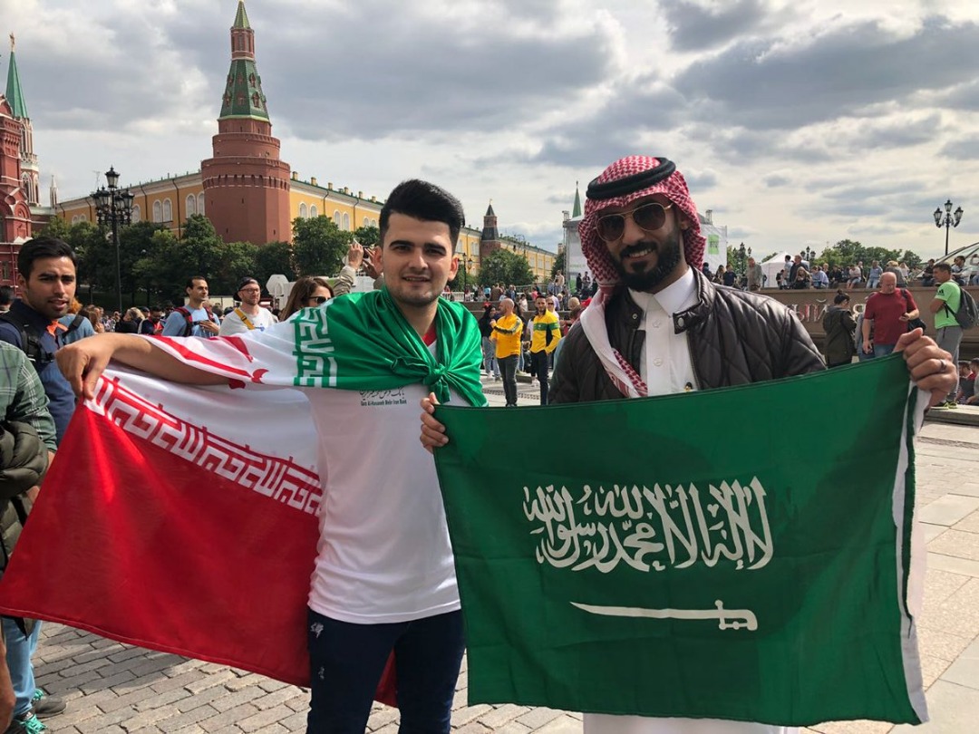 حمایت توئیتری عربستانی‌ها از تیم ملی ایران برابر مراکش