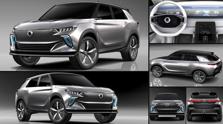 کوراندوی 2020 سانگیانگ، یک آفرودر الکتریکی است کوراندوی 2020 سانگیانگ، یک آفرودر الکتریکی است