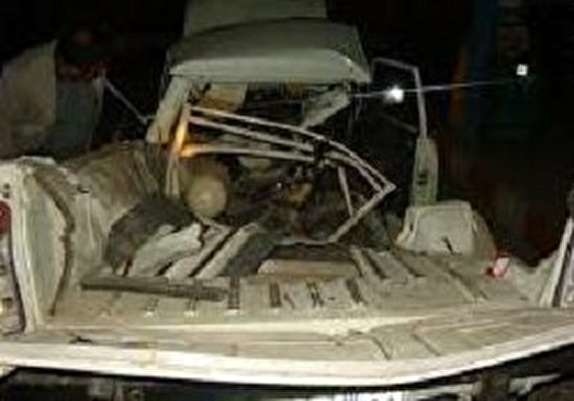 یک مصدوم در انفجار خودروی وانت در جایگاه C.N.G بندرامام