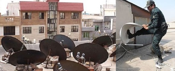 از ماهواره تا فیلترشکن: شما یا «مجرم» هستید یا در میان دهها میلیون مجرم زندگی می کنید!