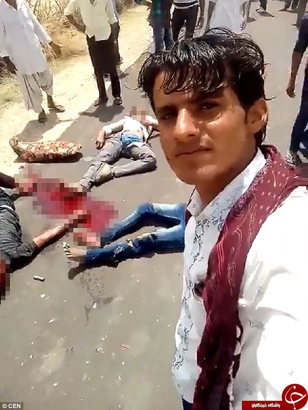 سلفی که نفرت هر بیننده‌ای را بر می‌انگیزد! (عکس)