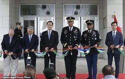 افتتاح مقر نظامی جدید آمریکا در کره‌جنوبی/سئول 90 درصد هزینه ساخت را پرداخته است