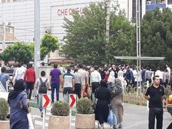 خبرگزاری ایرنا: تجمع در رجایی شهر کرج