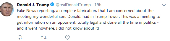 پسر ترامپ در تله پسر ترامپ در تله