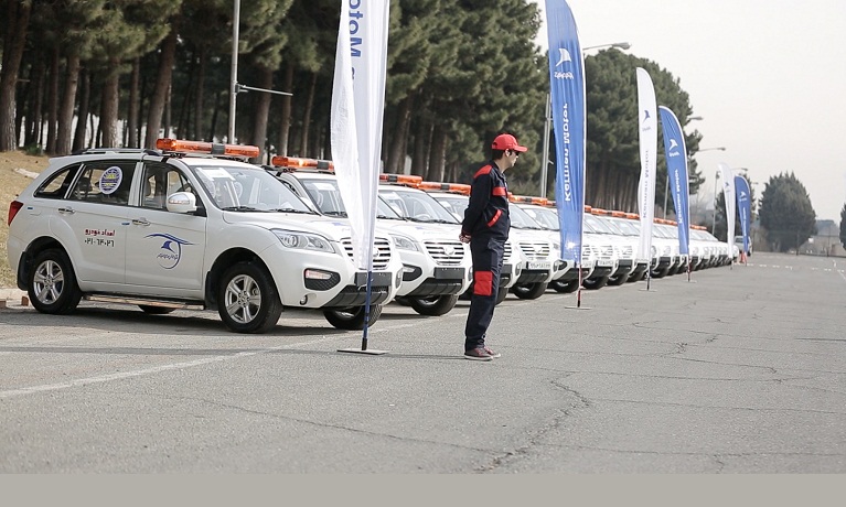 خدمات امدادی طرح امداد عاشورا کرمان موتور