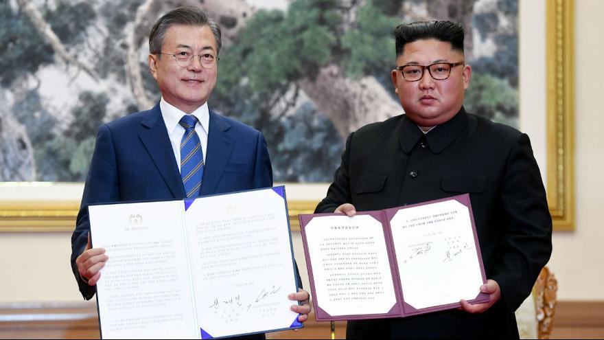 توافق سران دو کره: خلع سلاح اتمی کردن و میزبانی مشترک المپیک 2032