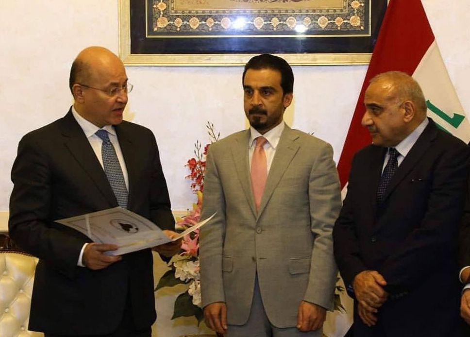 عراق؛ برهم، صالح رئیس جمهوری / عادل عبدالمهدی، نخست وزیر عراق؛ برهم، صالح رئیس جمهوری / عادل عبدالمهدی، نخست وزیر