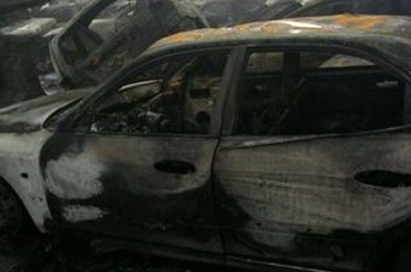 صد‌ها مازراتی در آتش سوخت (عکس)