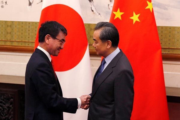 دیدار وزیران خارجه چین و ژاپن