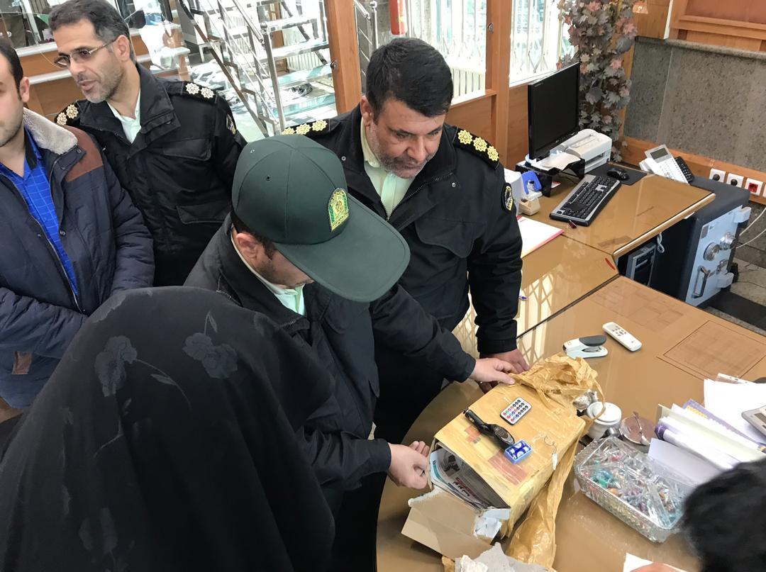 دستگیری عامل تهدید به بمب‌گذاری در فرمانیه تهران (+عکس)