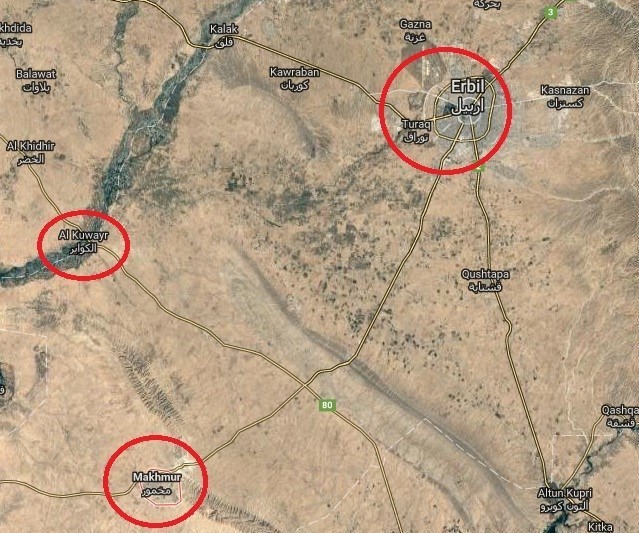 اقلیم کردستان عراق اربیل قاسم سلیمانی اربیل