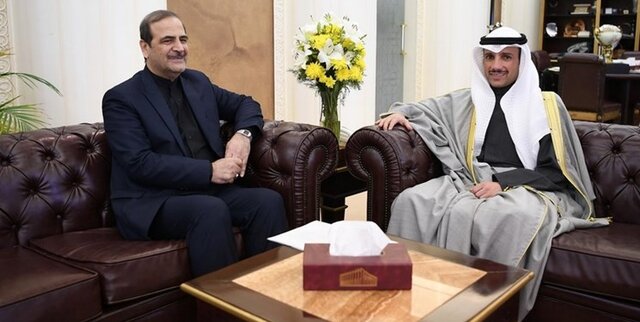 دیدار سفیر ایران با رئیس پارلمان کویت سفیر ایران