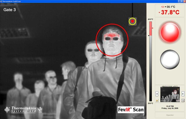 فرودگاههای جهان چگونه درجه تب مسافران را اندازهگیری میکنند؟ فرودگاههای جهان چگونه درجه تب مسافران را اندازهگیری میکنند؟