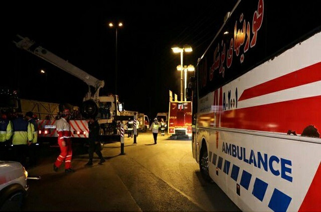 ۲۸ مصدوم براثر واژگونی اتوبوس