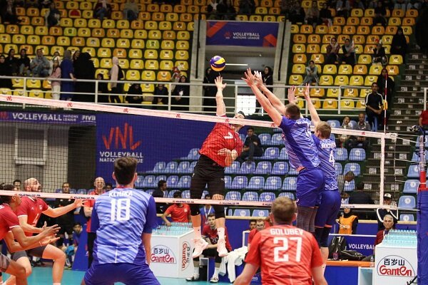 لیگ ملت‌های والیبال؛ کانادا مغلوب روسیه