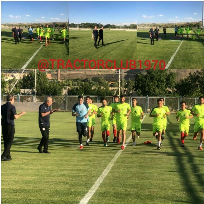 اولین تمرین تراکتورسازی زیر نظر دنیزلی (+عکس) اولین تمرین تراکتورسازی زیر نظر دنیزلی (+عکس)