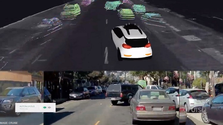 خودران‌ها با مشکل خودروهایی که پارک دوبل کرده‌اند چه می‌کنند (+فیلم)