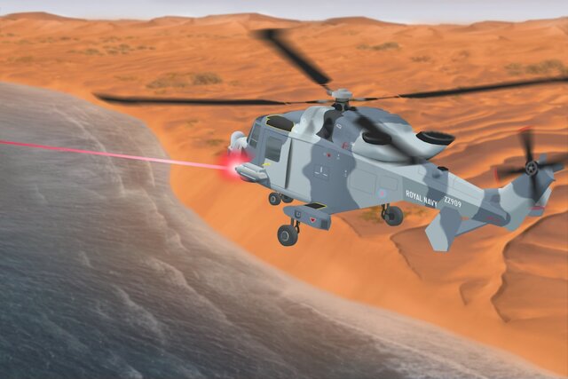 تولید لیزرهایی با قابلیت نابودی پهپاد و موشک توسط وزارت دفاع بریتانیا