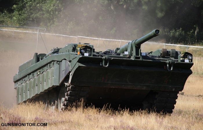 تانک سوئدی با طراحی متفاوت!(+تصاویر)