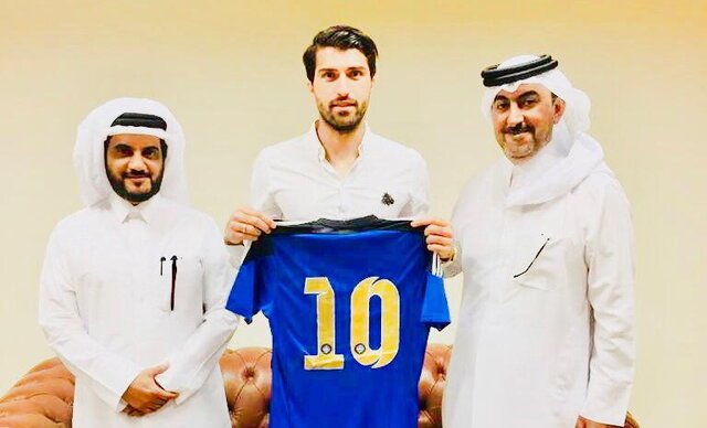 کریم انصاری فرد به السیلیه قطر پیوست کریم انصاری فرد به السیلیه قطر پیوست