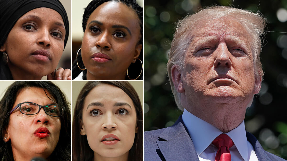 ترامپ خواستار عذرخواهی نمایندگان زن کنگره از آمریکا شد