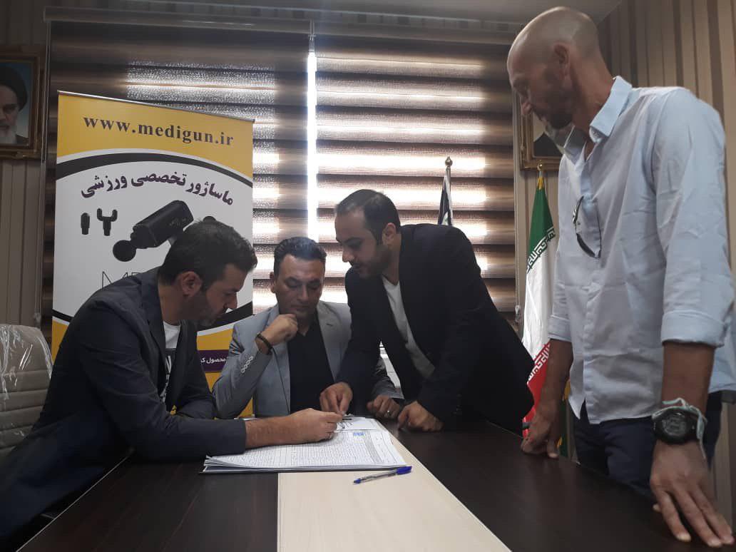 ثبت قرارداد استراماچونی و دیاباته با استقلال + عکس