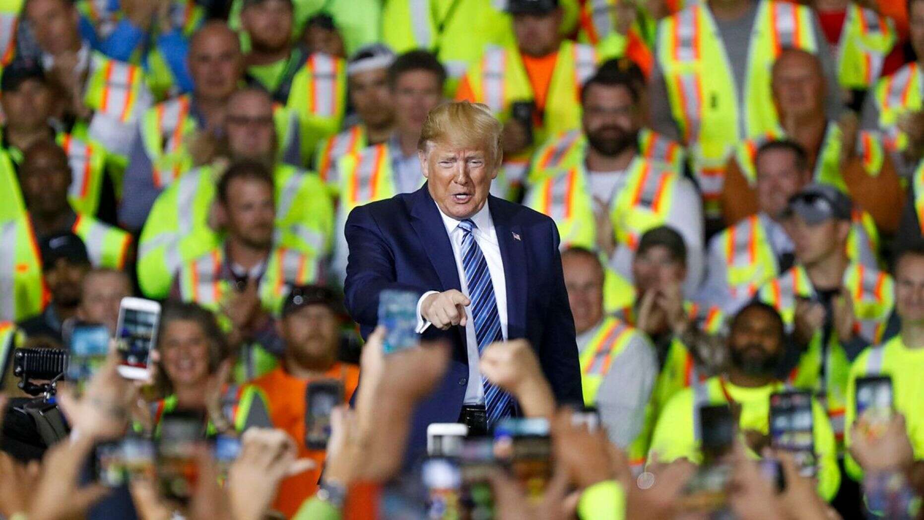 در سخنرانی ترامپ شرکت کنید یا از حقوق خود صرف نظر کنید