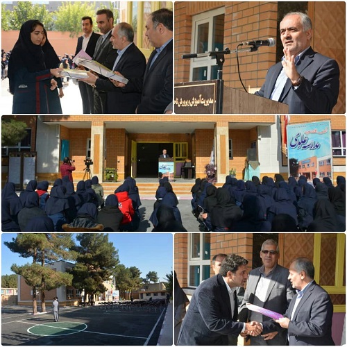 افتتاح یکصد و نهمین مدرسه بنیاد مستضعفان در نسیم شهر