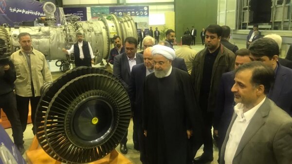 افتتاح کارخانه توربین سازی غدیر یزد با حضور رئیس جمهور