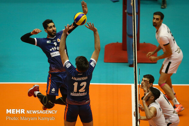 لغو دیدار تیم‌های والیبال فولاد سیرجان و کاله