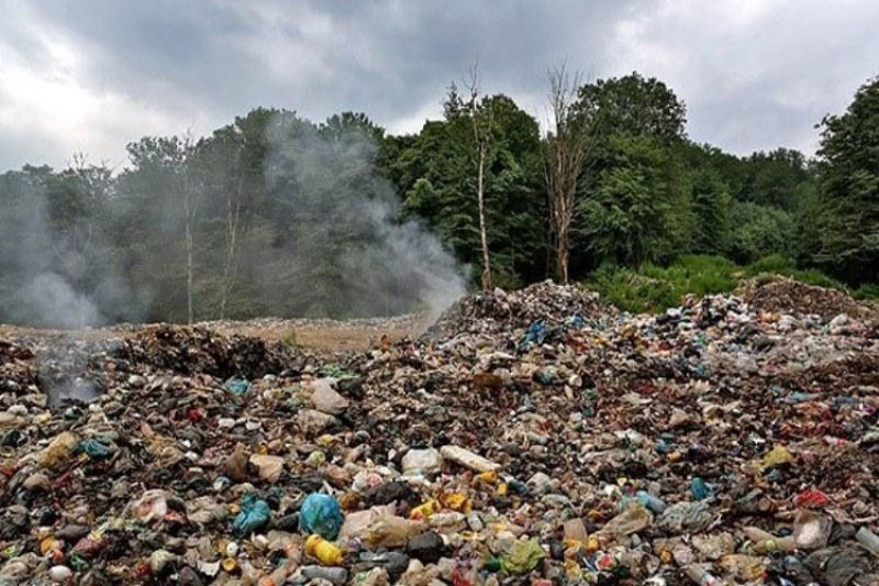 نابودی پوشش‌های جنگلی با پسماندهای زباله