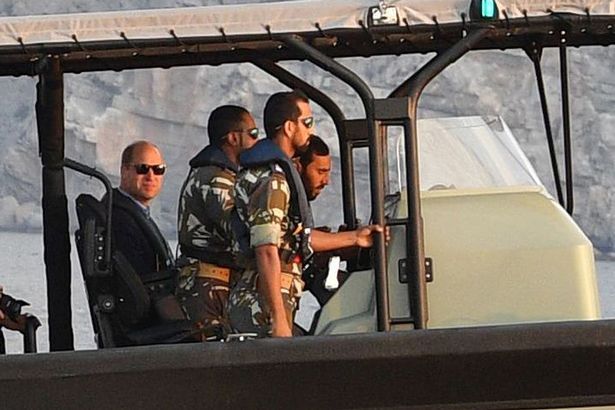 همراهی شاهزاده انگلیس با نظامیان این کشور در تنگه هرمز