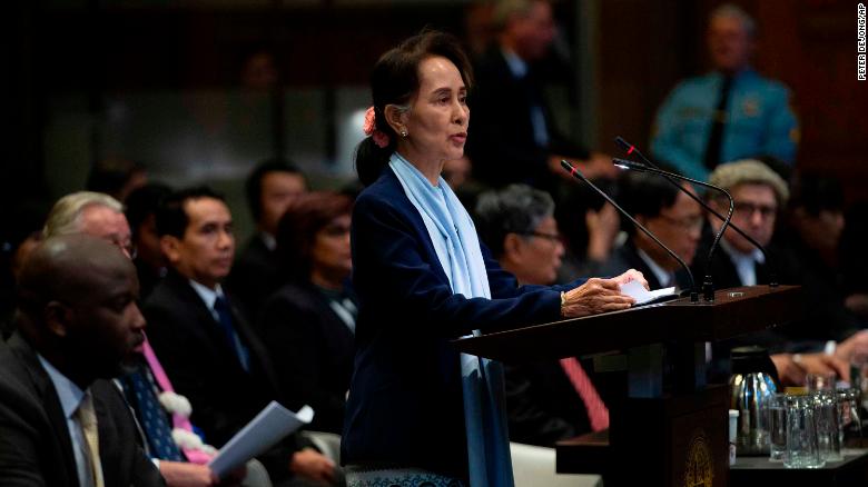 سوچی در دادگاه لاهه