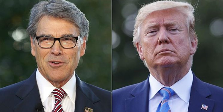 وزیر انرژی آمریکا: رؤسای جمهور آمریکا برگزیده خداوند هستند وزیر انرژی آمریکا: رؤسای جمهور آمریکا برگزیده خداوند هستند