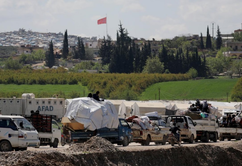 بازگشت آوارگان سوری به خانه های خود