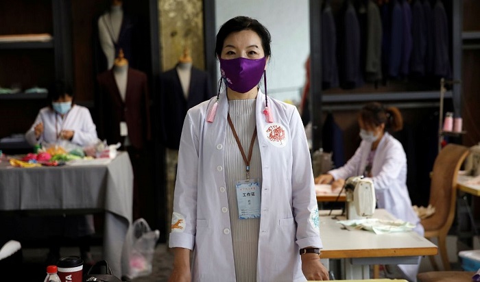 ورود ماسک به صنعت فشن: ساخت ماسکهای لوکس در چین ماسک n95 ابریشمی