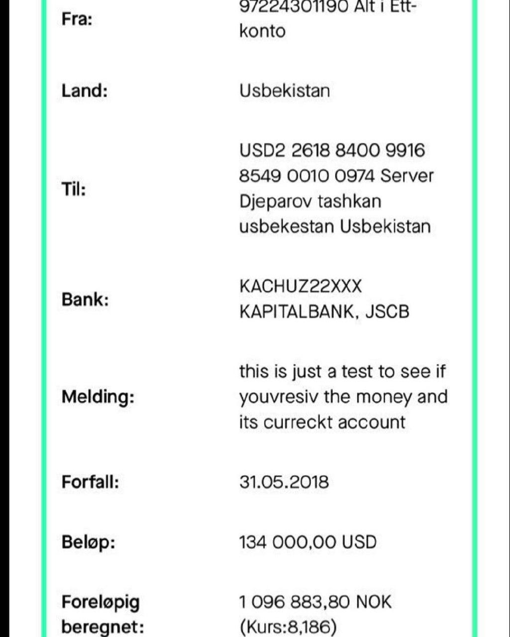 سند جعلی پرداخت پول جپاروف از سوی استقلال (+عکس) سند جعلی پرداخت پول جپاروف از سوی استقلال (+عکس)