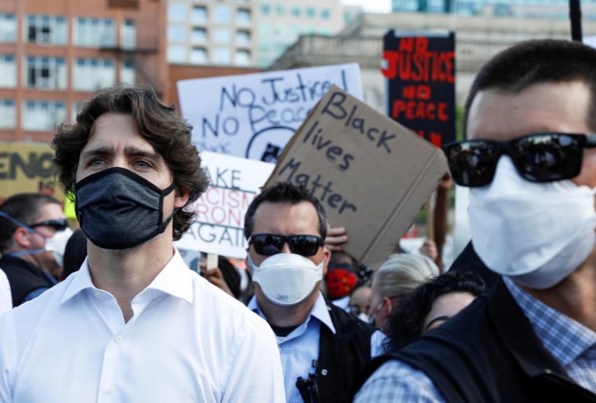 ترودو تبعیض پلیس کانادا