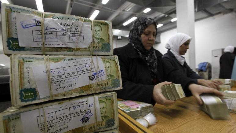 کاهش شدید ارزش پول سوریه قبل از تحریم 