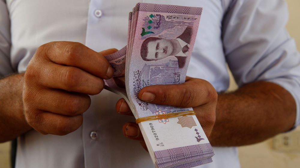 کاهش شدید ارزش پول سوریه قبل از تحریم 